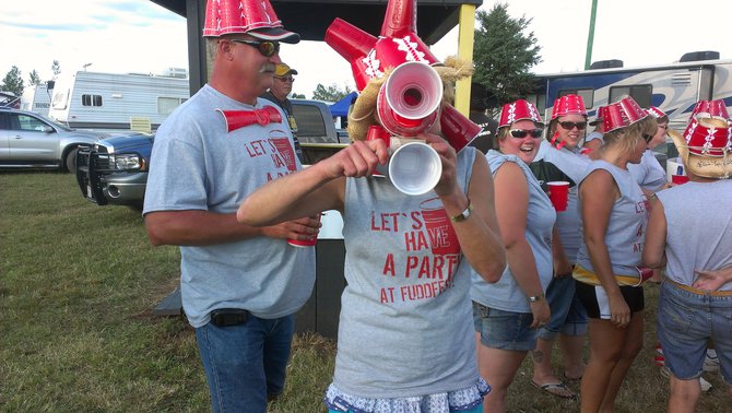 Red Solo Cup Theme at Fuddfest this year