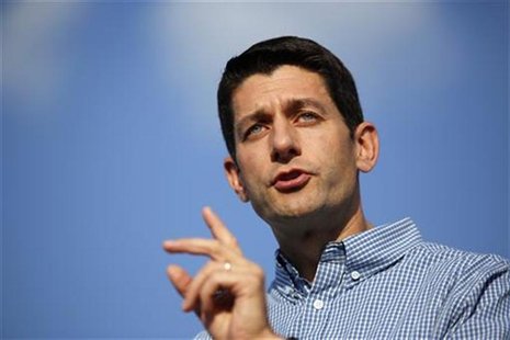 Republican vice presidential candidate Representative Paul Ryan (R-WI) speaks during a campaign rally at Miami University in Oxford, Ohio Au Republican vice presidential candidate Representative Paul Ryan (R-WI) speaks during a campaign rally at Miami University in Oxford, Ohio Au