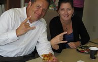 93Rock Office Invasion: Wells Fargo in Appleton 3