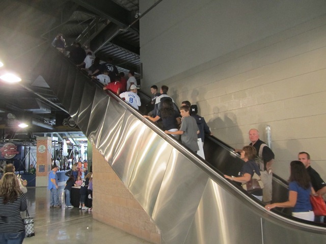 Going up!