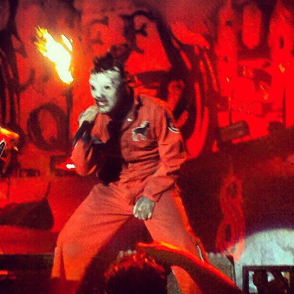 Corey Taylor of Slipknot. Photo by Jake Raflik.