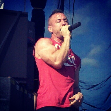Greg Puciato of The Dillinger Escape Plan. Photo by Jake Raflik.