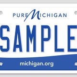 Pure Michigan license plate Pure Michigan license plate
