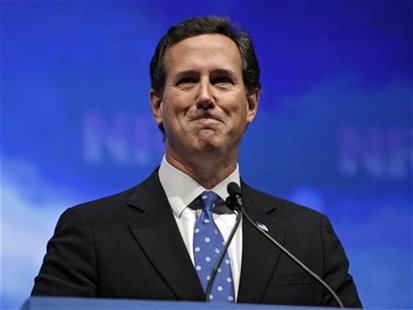 U.S. former Republican presidential hopeful Senator Rick Santorum speaks at the Celebration of American Values Leadership Forum during the N U.S. former Republican presidential hopeful Senator Rick Santorum speaks at the Celebration of American Values Leadership Forum during the N