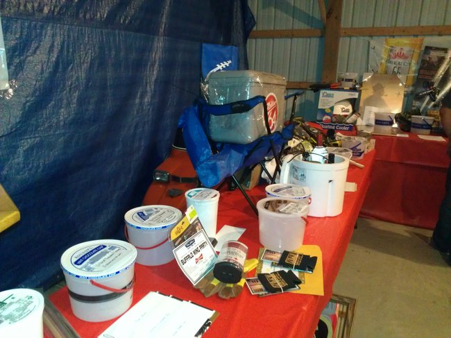 Tons of Raffle prizes at Dock of DuBay for Fishing for a Cure