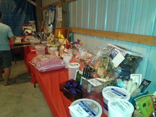 Tons of Raffle prizes at Dock of DuBay for Fishing for a Cure