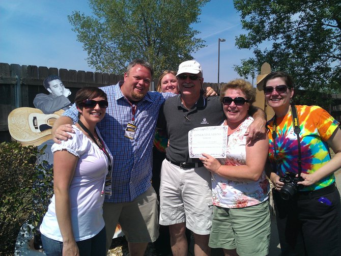 Congratulations Dave Glisczynski of Stevens Point!
Nikki, Bryan, Kindl (Trigs), Glisczynskis, Maggie (Trigs)