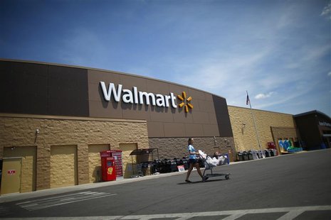 A Walmart store, that was destroyed by a tornado and later rebuilt, is seen in Joplin, Missouri May 17, 2012. REUTERS/Eric Thayer A Walmart store, that was destroyed by a tornado and later rebuilt, is seen in Joplin, Missouri May 17, 2012. REUTERS/Eric Thayer