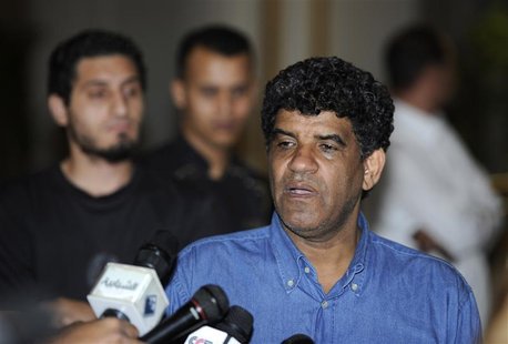 Abdullah Al-Senussi, head of the Libyan Intelligence Service speaks to the media in Tripoli August 21, 2011. REUTERS/Paul Hackett Abdullah Al-Senussi, head of the Libyan Intelligence Service speaks to the media in Tripoli August 21, 2011. REUTERS/Paul Hackett
