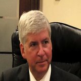 Michigan Governor Rick Snyder participated in a round-table discussion Thursday September 6th, 2012 at the Radisson Plaza Hotel.  Snyder spoke with WKZO News Director John McNeill following the round-table.  