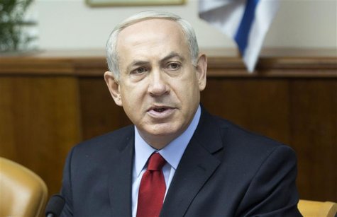 Israel's Prime Minister Benjamin Netanyahu attends the weekly cabinet meeting in Jerusalem September 9, 2012. REUTERS/Menahem Kahana/Pool Israel's Prime Minister Benjamin Netanyahu attends the weekly cabinet meeting in Jerusalem September 9, 2012. REUTERS/Menahem Kahana/Pool