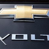 A 2012 Chevy Volt electric car is seen at the sixth annual Alternative Transportation Expo and Conference (AltCar) in Santa Monica, Californ