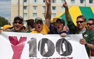 Y100 Tailgate Party at Brett Favre's Steakhouse :: Packers vs. 49ers 1