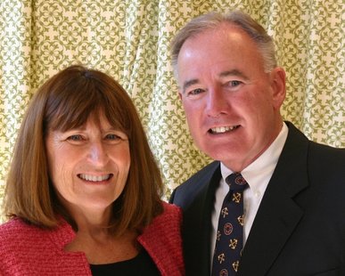 Melinda (L) and Budd Brink (photo courtesy Greater Ottawa County United Way) Melinda (L) and Budd Brink (photo courtesy Greater Ottawa County United Way)