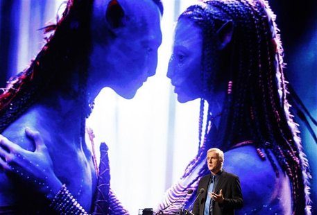 Film director and Lightstorm Entertainment Chairman James Cameron delivers a keynote address titled "Renaissance now in imagination and tech Film director and Lightstorm Entertainment Chairman James Cameron delivers a keynote address titled "Renaissance now in imagination and tech