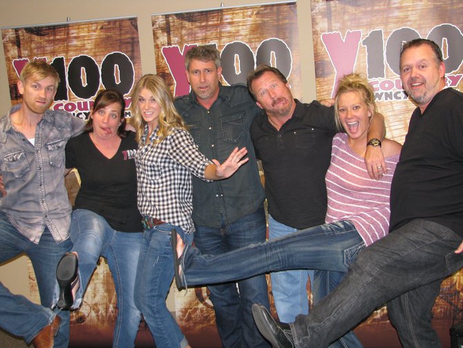 New Arista Nashville recording artists The Henningsen's visit Y100