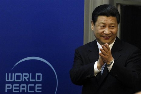 Chinese Vice President Xi Jinping arrives for the opening ceremony of the World Peace Forum held in Beijing in this July 7, 2012 file photo. Chinese Vice President Xi Jinping arrives for the opening ceremony of the World Peace Forum held in Beijing in this July 7, 2012 file photo.