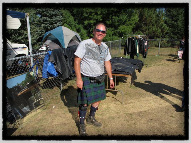 This guy said "wearing a kilt is like getting a cool breeze in the right place!"