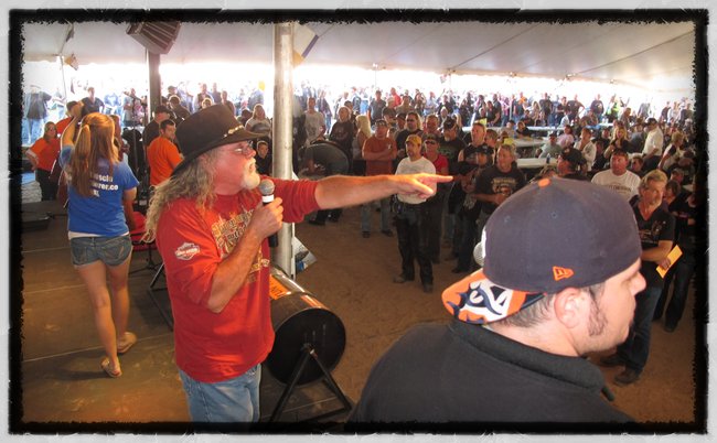 The MDA auction..people got some great deals and helped the MDA in a big way at the Fall Ride!!