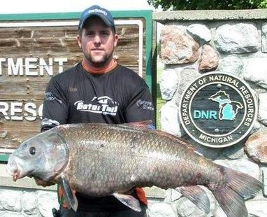 bryan DeGoede of Kalamazoo. It comes from the family of the suckerfish. bryan DeGoede of Kalamazoo. It comes from the family of the suckerfish.