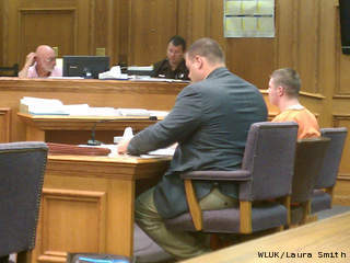 Vincent Enneper appears in Oconto County court for his sentencing hearing, Sept. 19, 2012. (courtesy of FOX 11). Vincent Enneper appears in Oconto County court for his sentencing hearing, Sept. 19, 2012. (courtesy of FOX 11).