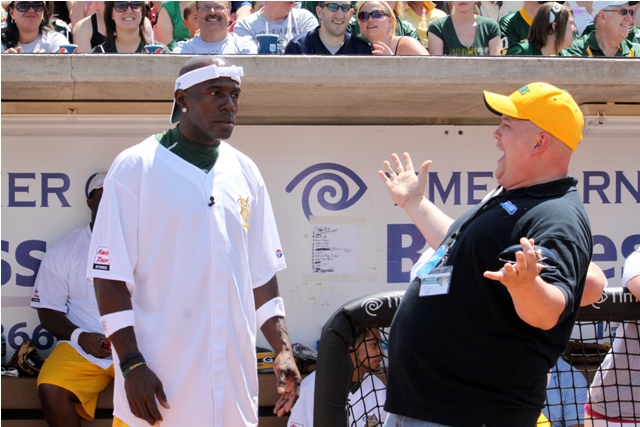 Donald Driver was not happy to see Otis