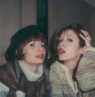 Legendary comedienne and director Penny Marshall (L) is shown in a family photograph with friend, actress and writer Carrie Fisher in this u Legendary comedienne and director Penny Marshall (L) is shown in a family photograph with friend, actress and writer Carrie Fisher in this u