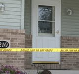 Murder scene taped off by Falls Police Murder scene taped off by Falls Police