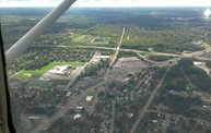 Aerial View of Zoromski Corn Maze in Ringle 28