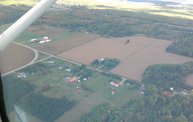 Aerial View of Zoromski Corn Maze in Ringle 29