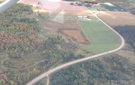 Aerial View of Zoromski Corn Maze in Ringle 13