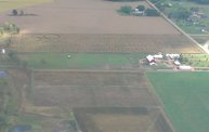 Aerial View of Zoromski Corn Maze in Ringle 12