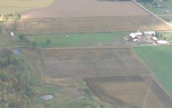 Aerial View of Zoromski Corn Maze in Ringle 16