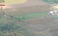 Aerial View of Zoromski Corn Maze in Ringle 9