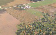 Aerial View of Zoromski Corn Maze in Ringle 1