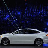 The 2013 Ford Fusion is unveiled on the first press preview day for the North American International Auto Show in Detroit, Michigan, January