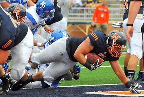 Hope College football action at Holland Municipal Stadium (photo courtesy Hope College) Hope College football action at Holland Municipal Stadium (photo courtesy Hope College)
