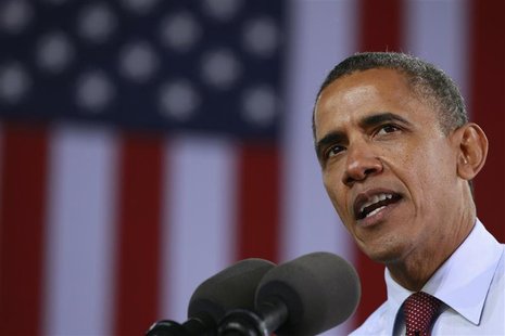 U.S. President Barack Obama speaks at a campaign rally at the Henry Maier Festival in Milwaukee, Wisconsin September 22, 2012. REUTERS/Kevin U.S. President Barack Obama speaks at a campaign rally at the Henry Maier Festival in Milwaukee, Wisconsin September 22, 2012. REUTERS/Kevin
