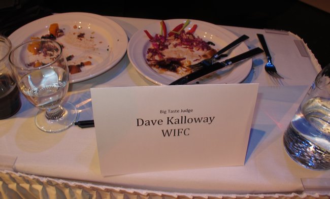 Dave Kallaway got the honor to be a judge at this year's "Big Chef Showdown!"