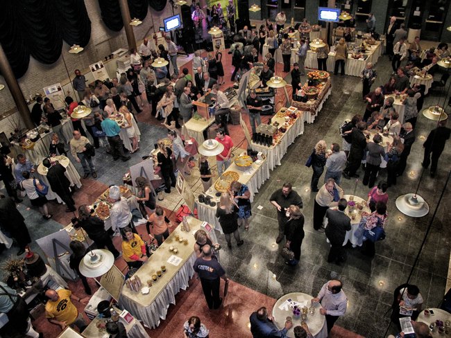The Vendor Area in the Great Hall!