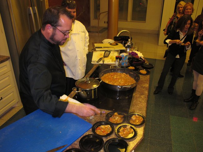 Chef David from Red Eye Girill..get your stir on!