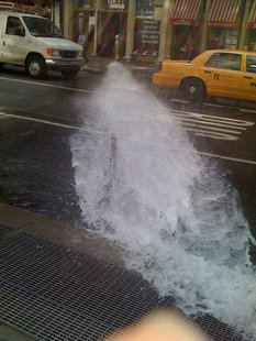Hydrant flushing Hydrant flushing