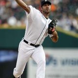 Detroit Tigers pitcher Justin Verlander, who won his 16th game of the season on Monday, September 24, 2012, as he struck out 8 KC Royals in a 6-2 win at Comerica Park. Detroit Tigers pitcher Justin Verlander, who won his 16th game of the season on Monday, September 24, 2012, as he struck out 8 KC Royals in a 6-2 win at Comerica Park.