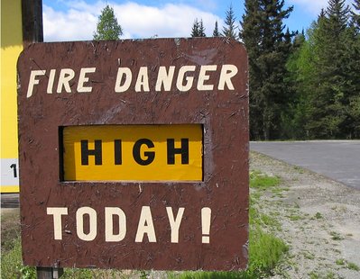 Fire Danger High Fire Danger High