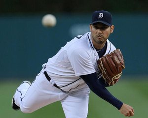 Detroit Tigers RHP Anibal Sanchez (photo courtesy Detroit Tigers)