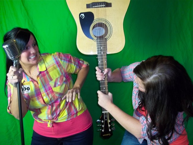 Raw green screen shots