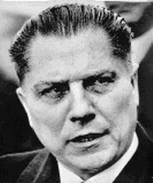 Teamsters President James Riddle Hoffa Teamsters President James Riddle Hoffa