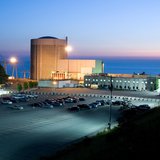 The Palisades Nuclear Plant on the Lakeshore in Covert Michigan. The Palisades Nuclear Plant on the Lakeshore in Covert Michigan.
