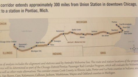 This is the route that they plan to improve. This is the route that they plan to improve.