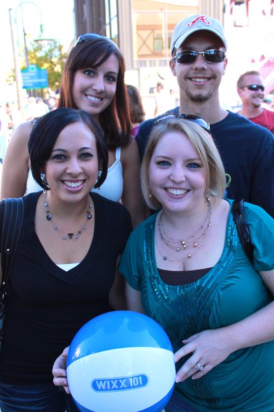 As seen at the WIXX Stage